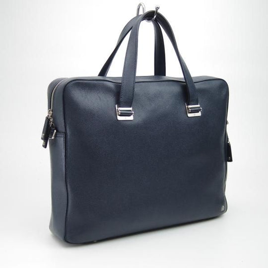 極上★ダンヒル/dunhill【定価￥156,600-★ボードン/紺色/BOURDONコレクション】ブリーフケース/レザー/メンズ ビジネス バッグ★N5018
