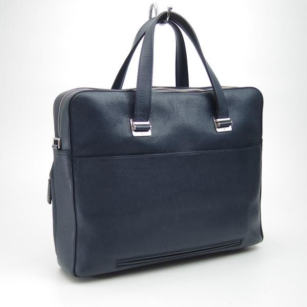 極上★ダンヒル/dunhill【定価￥156,600-★ボードン/紺色/BOURDONコレクション】ブリーフケース/レザー/メンズ ビジネス バッグ★N5018