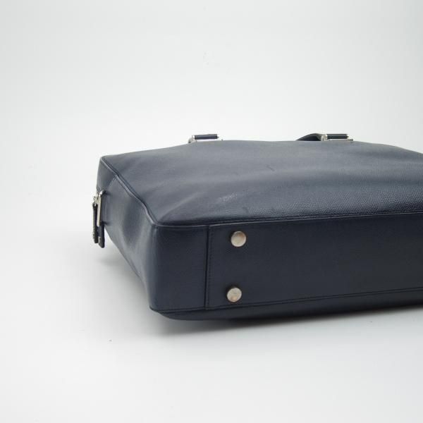 極上★ダンヒル/dunhill【定価￥156,600-★ボードン/紺色/BOURDONコレクション】ブリーフケース/レザー/メンズ ビジネス バッグ★N5018