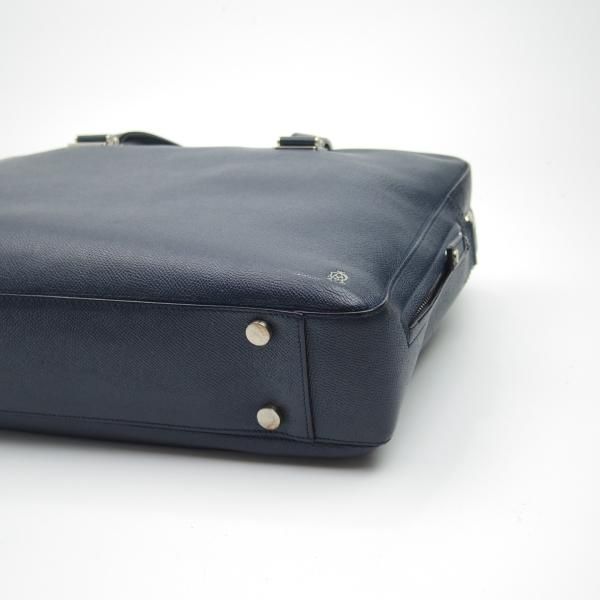 極上★ダンヒル/dunhill【定価￥156,600-★ボードン/紺色/BOURDONコレクション】ブリーフケース/レザー/メンズ ビジネス バッグ★N5018
