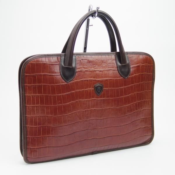 ☆フェリージ/1809【☆高額!!レザーブリーフ/クロコ型押し】ブリーフ