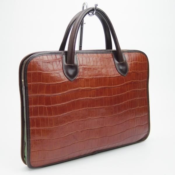 ☆フェリージ/1809【☆高額!!レザーブリーフ/クロコ型押し】ブリーフ