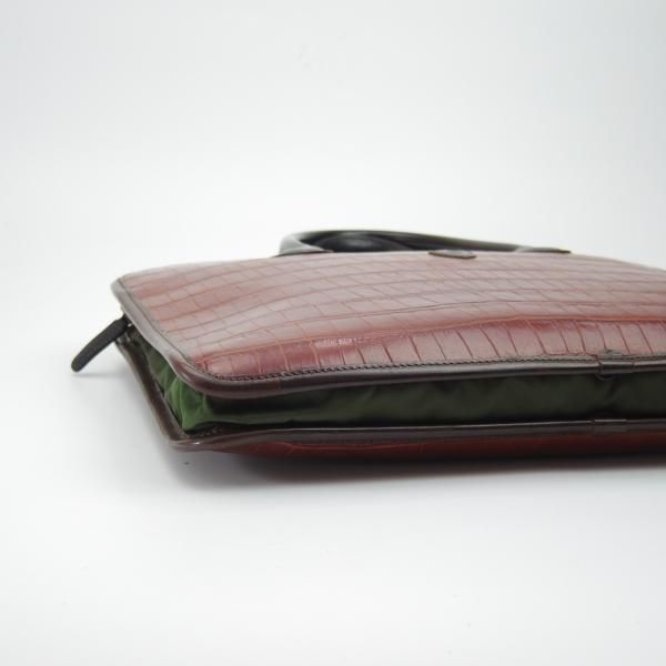 ☆フェリージ/1809【☆高額!!レザーブリーフ/クロコ型押し