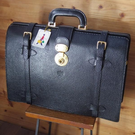 美品★ポーター/PORTER 【★希少!!ダレスバッグ】レザー ブリーフ/メンズ ビジネス バッグ/ブリーフケース★N5021