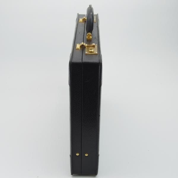 極上★ロエベ/LOEWE【★アタッシュケース/黒】メンズ レザー ビジネス バッグ★N5022