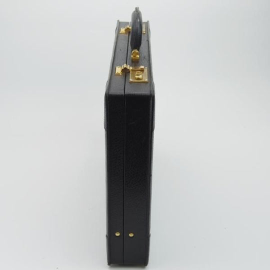 極上★ロエベ/LOEWE【★アタッシュケース/黒】メンズ レザー ビジネス バッグ★N5022