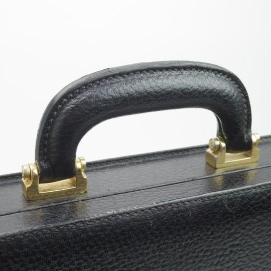 極上★ロエベ/LOEWE【★アタッシュケース/黒】メンズ レザー ビジネス バッグ★N5022
