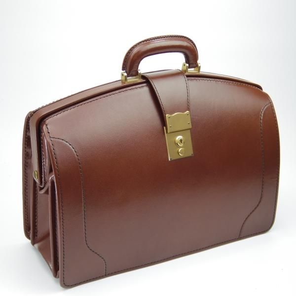 三陽山長　ダレスバッグ　ブリーフケース　ビジネスバッグ　牛革　こげ茶 三陽山長ダレスバッグブリーフケースビジネスバッグ牛革こげ茶