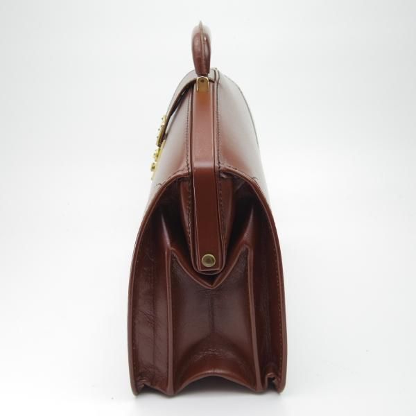 未使用★(英)パップワース/PAPWORTH 【★高額!!ダレスバッグ】茶 /メンズ ビジネス バッグ/レザー ブリーフケース★N5023