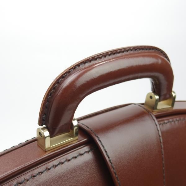 未使用☆(英)パップワース/PAPWORTH 【☆高額!!ダレスバッグ】茶