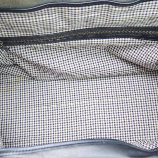 極上★(英)アクアスキュータム/Aquascutum【★高額!!ボストンバッグ】黒/レザー/メンズ ビジネス バッグ★N5024