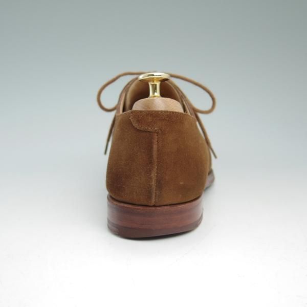 極上★クロケット&ジョーンズ 6E【★ハイバリー/HIGHBURY】348ラスト/Vフロント/スエード/プレーントゥ/Crockett&Jones★b884
