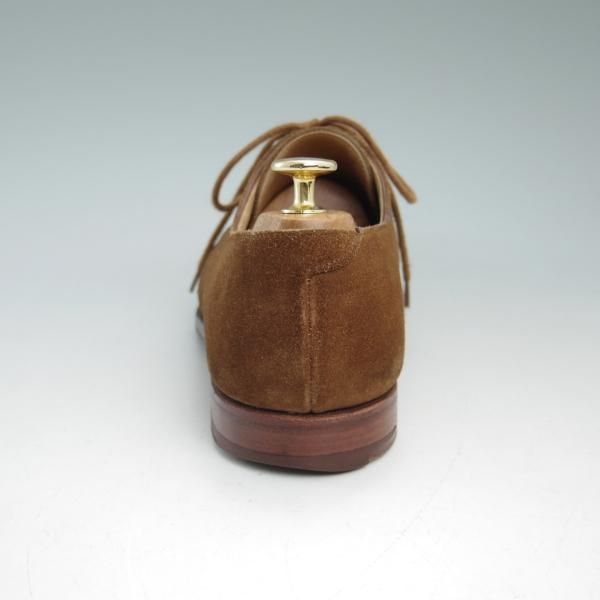 極上★クロケット&ジョーンズ 6E【★ハイバリー/HIGHBURY】348ラスト/Vフロント/スエード/プレーントゥ/Crockett&Jones★b884