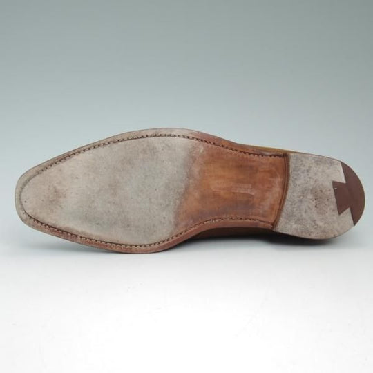 極上★クロケット&ジョーンズ 6E【★ハイバリー/HIGHBURY】348ラスト/Vフロント/スエード/プレーントゥ/Crockett&Jones★b884