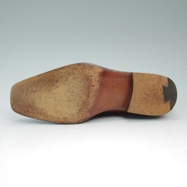 極上★サントーニ SIZE 5.5【高額★ノルベジェーゼ仕様】モンクストラップ/5816-02/Santoni★b886