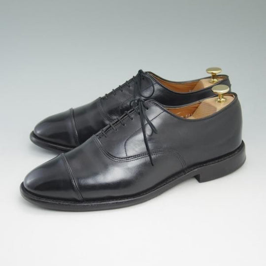 極上★(米)アレンエドモンズ 8.5D【定価￥75,900-★パークアベニュー/Park Avenue】ストレートチップ/カーフ/黒/ALLEN EDMONDS★b887