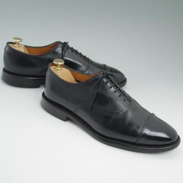 極上★(米)アレンエドモンズ 8.5D【定価￥75,900-★パークアベニュー/Park Avenue】ストレートチップ/カーフ/黒/ALLEN EDMONDS★b887