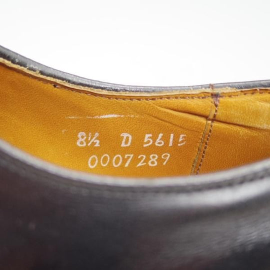 極上★(米)アレンエドモンズ 8.5D【定価￥75,900-★パークアベニュー/Park Avenue】ストレートチップ/カーフ/黒/ALLEN EDMONDS★b887