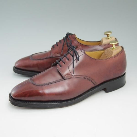 美品★ジョンロブ 9E【★スキンステッチ仕様/8896ラスト/BORDER】ボーダー/Uチップ/JOHN LOBB★b888