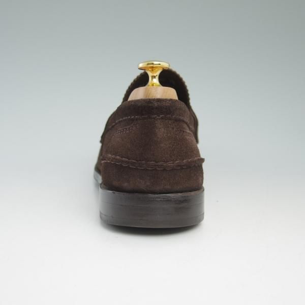 極上★チャーチ 75F/UK7.5【★Pembrey/ペンブリー】126ラスト/4都市ロゴ/スエード/ビーフロール/コインローファー/Church's★b889