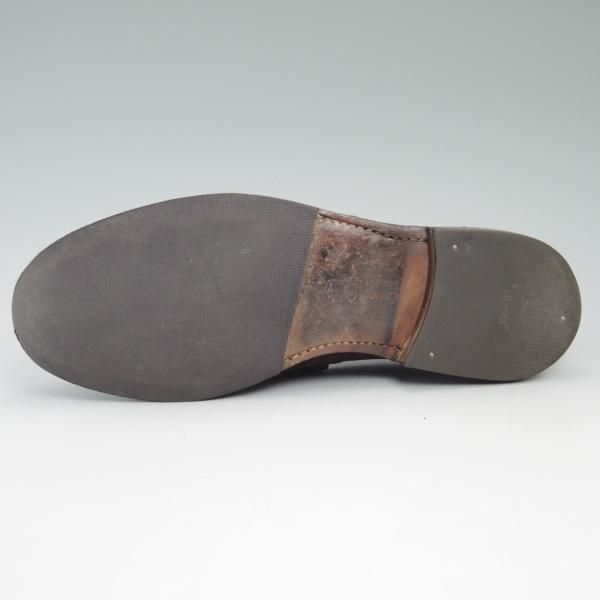 極上★チャーチ 75F/UK7.5【★Pembrey/ペンブリー】126ラスト/4都市ロゴ/スエード/ビーフロール/コインローファー/Church's★b889