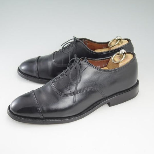 極上★(米)アレンエドモンズ 5.5D【定価￥75,900-★パークアベニュー/Park Avenue】ストレートチップ/カーフ/黒/ALLEN EDMONDS★b895