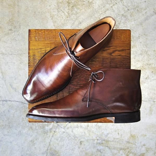 極上★クロケット&ジョーンズ 5.5E【★ダイナイトソール仕様/TETBURY】348ラスト/テットベリー/チャッカブーツ/Crockett&Jones★b896
