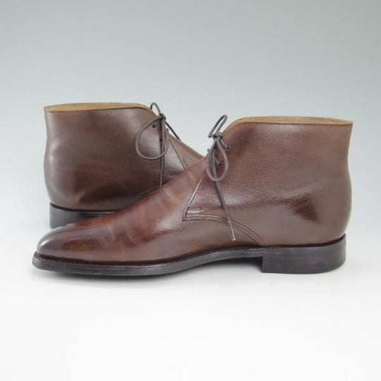 極上★クロケット&ジョーンズ 5.5E【★ダイナイトソール仕様/TETBURY】348ラスト/テットベリー/チャッカブーツ/Crockett&Jones★b896