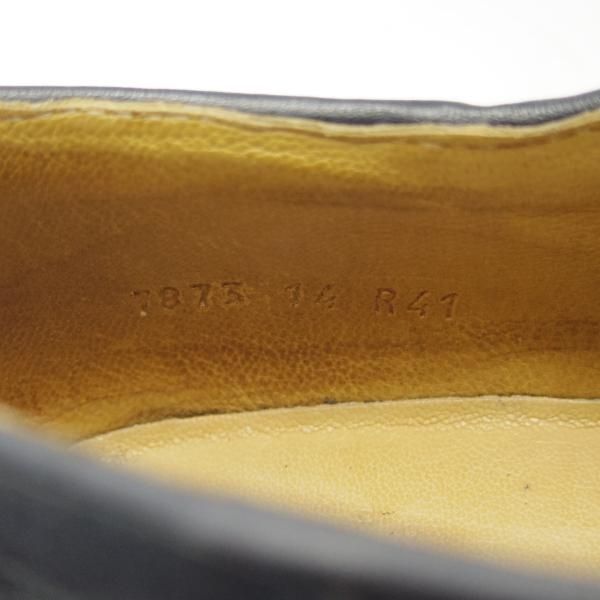 極上★パラブーツ SIZE 41【★NUIT/紺/ミカエル/MICHAEL】チロリアンシューズ/マルシェソール/Paraboot★b897