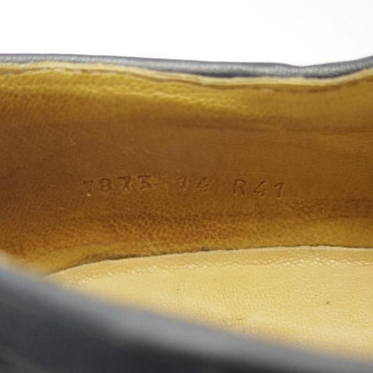 極上★パラブーツ SIZE 41【★NUIT/紺/ミカエル/MICHAEL】チロリアンシューズ/マルシェソール/Paraboot★b897