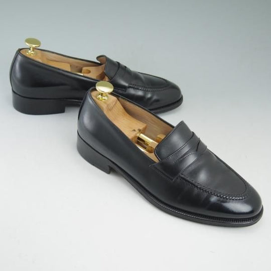 極上★(伊)タニノクリスチー SIZE 5【★定価10万円以上】コインローファー/カーフ/TANINO CRISCI★b900
