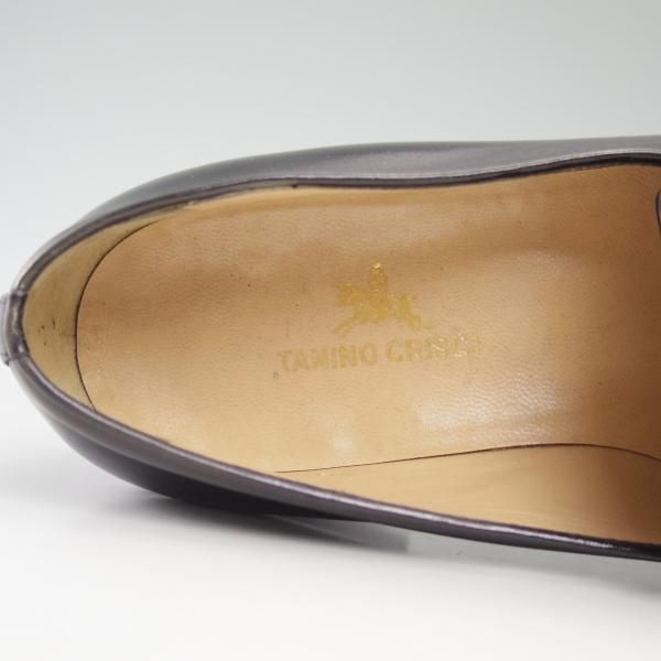 極上★(伊)タニノクリスチー SIZE 5【★定価10万円以上】コインローファー/カーフ/TANINO CRISCI★b900