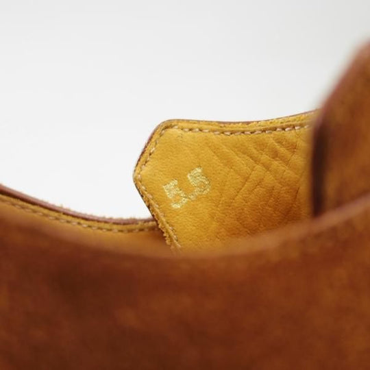 極上★(仏)Corthay/コルテ SIZE 5.5【★定価20万円程度】ダービーシューズ/Vフロント/プレーントゥ/スエード★b904