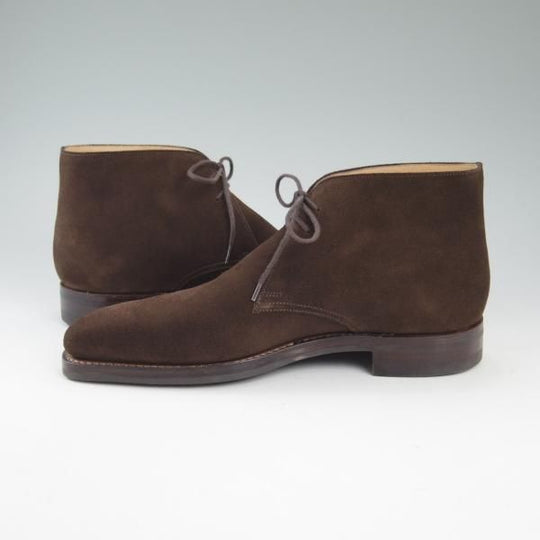 新品★クロケット&ジョーンズ 6.5E【★ダイナイトソール仕様/TETBURY】348ラスト/スエード/チャッカブーツ/Crockett&Jones★b908