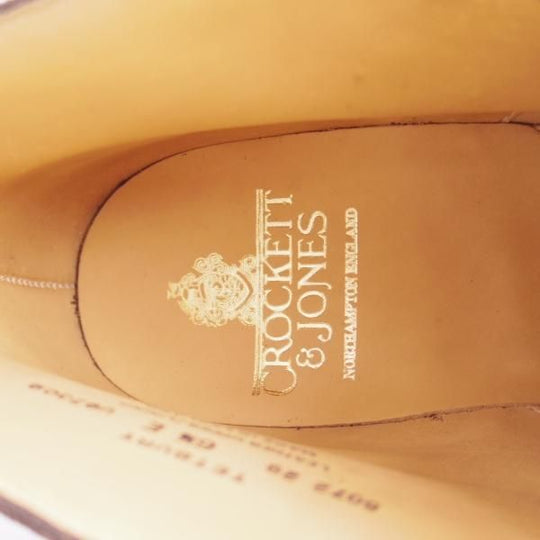 新品★クロケット&ジョーンズ 6.5E【★ダイナイトソール仕様/TETBURY】348ラスト/スエード/チャッカブーツ/Crockett&Jones★b908