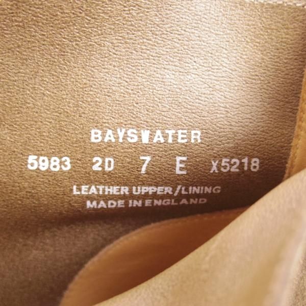 新品★クロケット&ジョーンズ 7E【★ビームス/BEAMS別注/BAYSWATER】200ラスト/スエード/チャッカブーツ/Crockett&Jones★b909