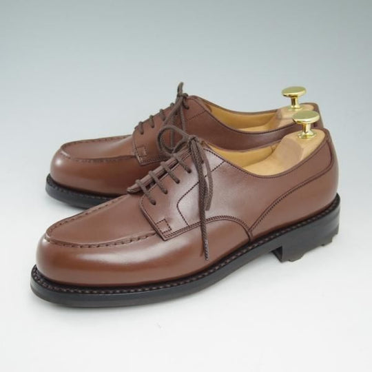 新品★J.M.ウェストン 5C【★極希少!!TAN RUSSIAN/ゴルフ/GOLF】ロシアンカーフ/641/31ラスト/Uチップ/Weston/ウエストン★b912