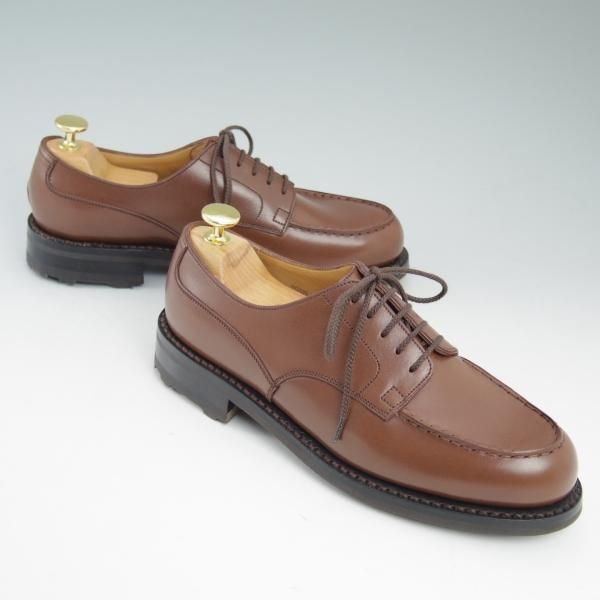 新品★J.M.ウェストン 5C【★極希少!!TAN RUSSIAN/ゴルフ/GOLF】ロシアンカーフ/641/31ラスト/Uチップ/Weston/ウエストン★b912