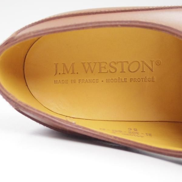 新品☆J.M.ウェストン 5C【☆極希少!!TAN RUSSIAN/ゴルフ/GOLF