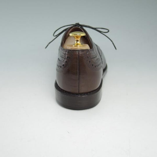 美品★(米)アレンエドモンズ 7E【定価￥75,900-★Strand/ストランド】セミブローグ/カーフ/濃茶/ALLEN EDMONDS★b914