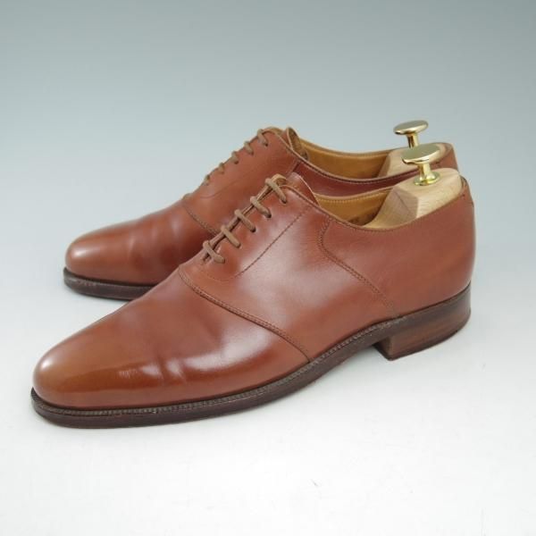 極上★クロケット&ジョーンズ 5.5E【★Lloyd Footwear別注品/ロイドフットウェア】240ラスト/サドルシューズ/Crockett&Jones★b916