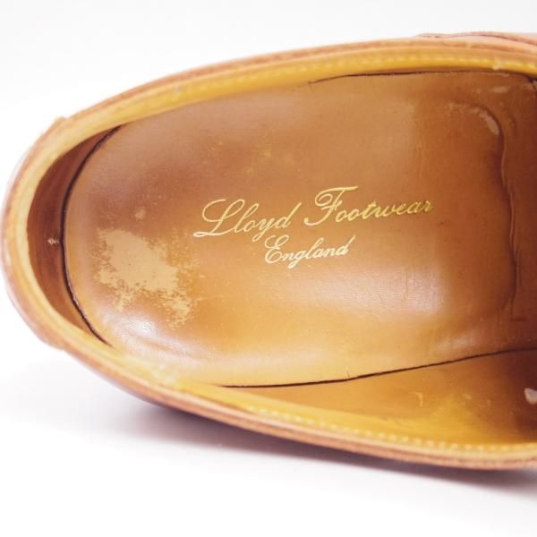 極上★クロケット&ジョーンズ 5.5E【★Lloyd Footwear別注品/ロイドフットウェア】240ラスト/サドルシューズ/Crockett&Jones★b916