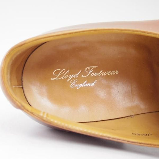 極上★クロケット&ジョーンズ 7E【★Lloyd Footwear別注/ロイドフットウェア】プレーントゥ/ダービーシューズ/Crockett&Jones★b917