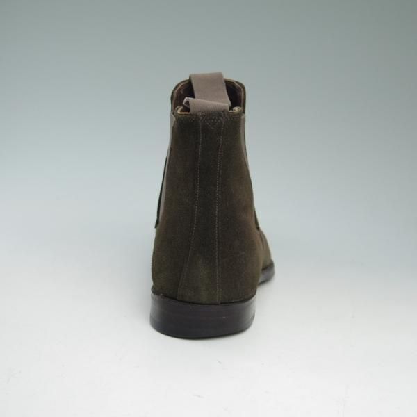 極上★(英)グレンソン 7.5F【★サイドゴアブーツ】スエード/GRENSON★b924