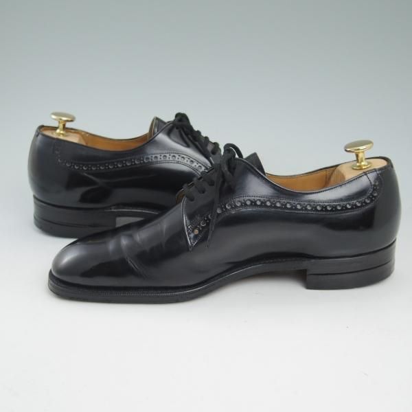 ★チャーチ 65E/UK6.5【極希少!!2都市ロゴ/ブックバインダーカーフ】954ラスト/ALDWYCH/旧★チャーチ/プレーントゥ/黒/Church's★b927