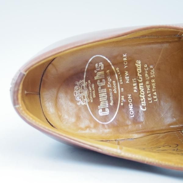 ★チャーチ 115D/UK11.5【CONSUL/コンサル/73ラスト】旧★チャーチ/3都市ロゴ/ストレートチップ/Church's★b928