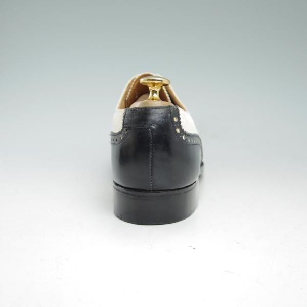 極上★クロケット&ジョーンズ US8D/UK7.5程度【★ラルフローレン別注/Polo Ralph Lauren】フルブローグ/スエード/Crockett&Jones★b930