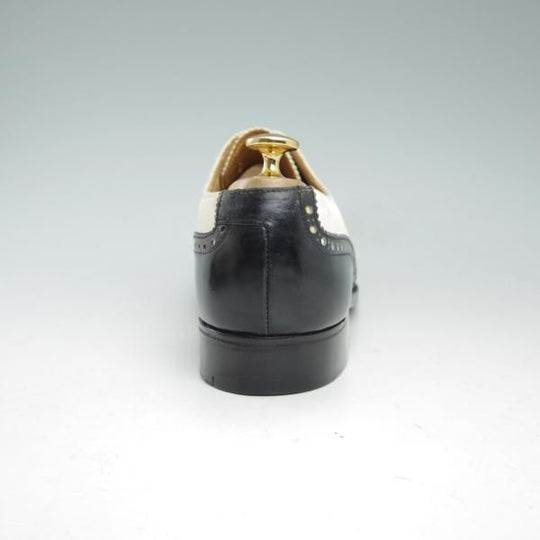 極上★クロケット&ジョーンズ US8D/UK7.5程度【★ラルフローレン別注/Polo Ralph Lauren】フルブローグ/スエード/Crockett&Jones★b930