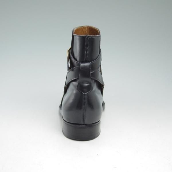 極上★クロケット&ジョーンズ 6.5E【★(英)ポールセン・スコーン別注/Poulsen Skone】黒/ジョッパーブーツ/Crockett&Jones★b932
