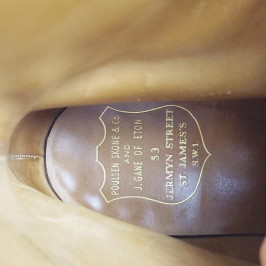 極上★クロケット&ジョーンズ 6.5E【★(英)ポールセン・スコーン別注/Poulsen Skone】黒/ジョッパーブーツ/Crockett&Jones★b932